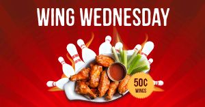 Wing Wednesday Bowling FB Post