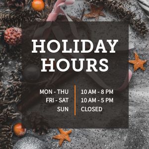 Holiday Hours Update Instagram Post