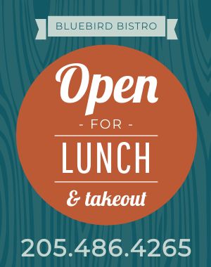 Open For Lunch Sidewalk Sign