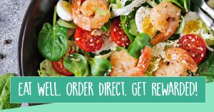Order Salad Facebook Post