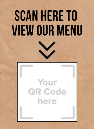 QR Code Scanner Tabletop Insert