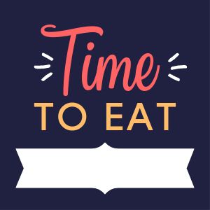 Time To Eat Food Label