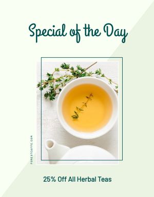 Simple Special of the Day Flyer