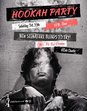 Hookah Party Flyer