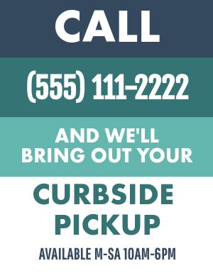 Call Curbside Pickup Flyer