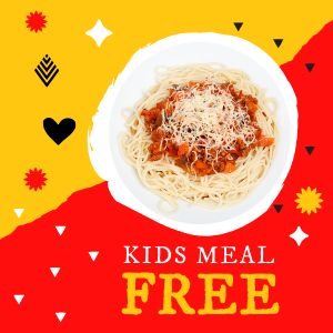 Free Kids Meal IG Post