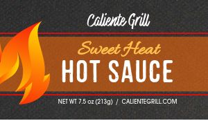 Hot Sauce Label