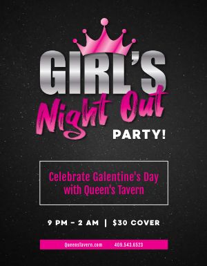 Girls Night Out Flyer