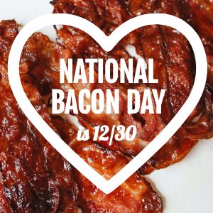National Bacon Day Instagram Post