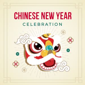 Cream Chinese New Year Instagram Post