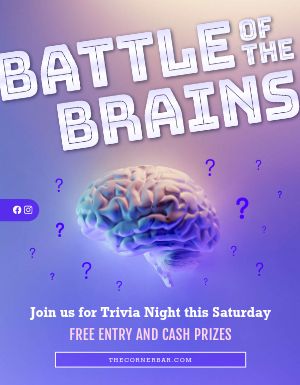 Battle of the Brains Flyer