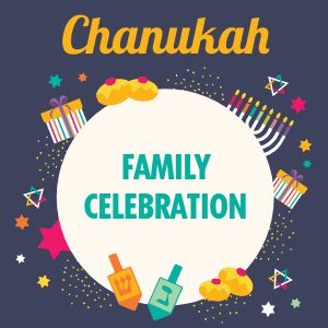 Hanukkah Party Instagram Post