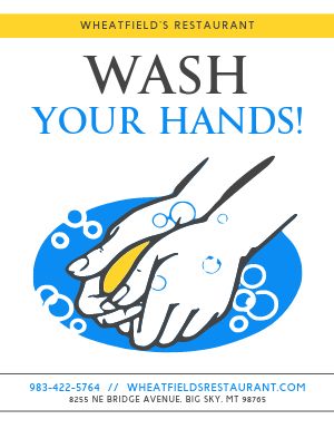 Hand Washing Flyer