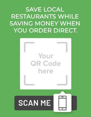 Order Direct QR Code Flyer