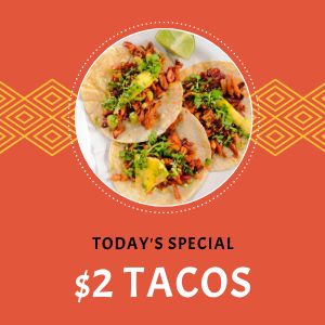 Daily Special Taco Instagram Post