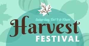 Harvest Festival Facebook Post