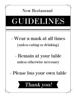 Guidelines Flyer