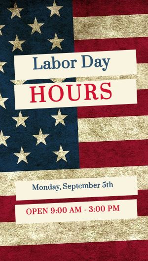 Labor Day Digital Poster