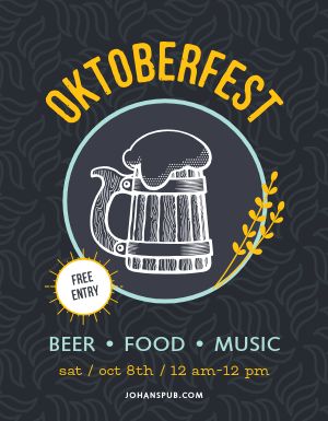 Black Oktoberfest Flyer