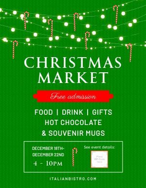 Christmas Market Flyer