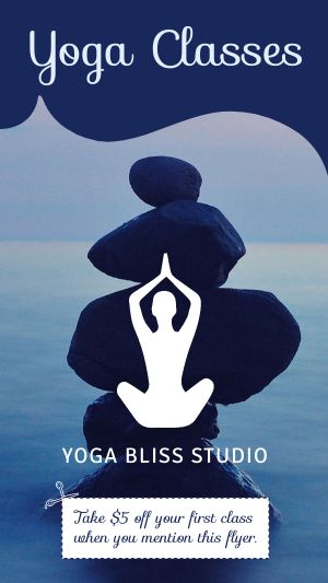 Yoga Class Facebook Story