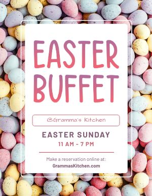 Easter Eggs Flyer