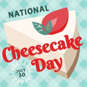 Cheesecake Instagram Post