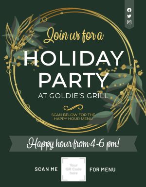 Holiday Party Announcement