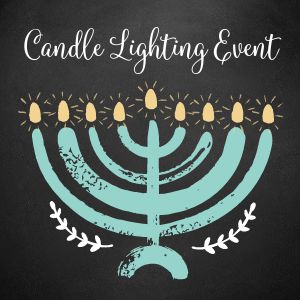 Hanukkah Candle Lighting Instagram Post