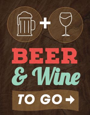 Beer Wine Poster