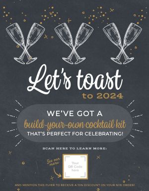 Toast New Years Flyer