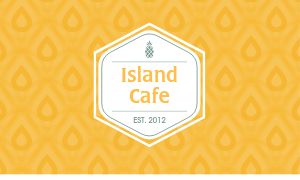 Island Cafe Business Card
