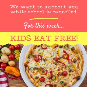 Kids Eat for Free Instagram Post