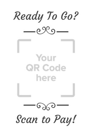 QR Code Pay Table Tent