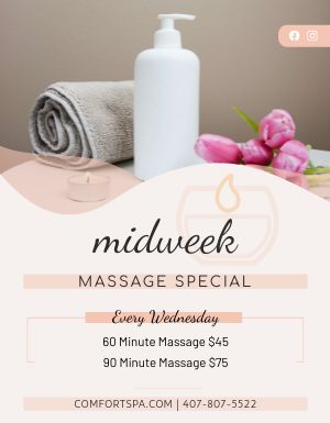 Massage Special Flyer