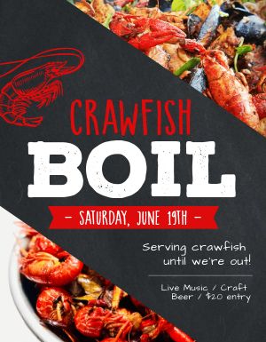 Crawfish Boil Sign
