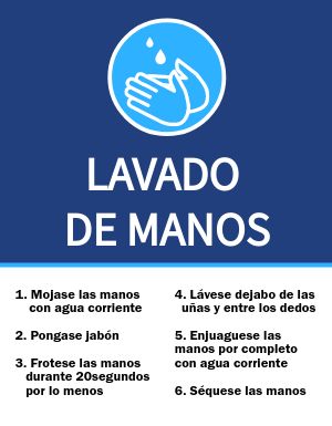 Hand Wash Flyer (Spanish)