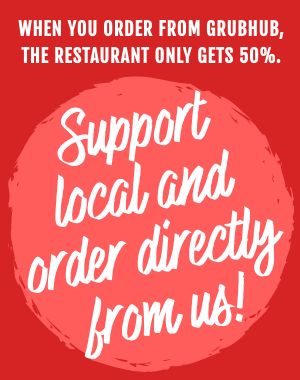 Support Local Order Direct Poster