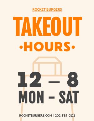 Takeout Times Flyer