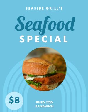 Seafood Specials Poster