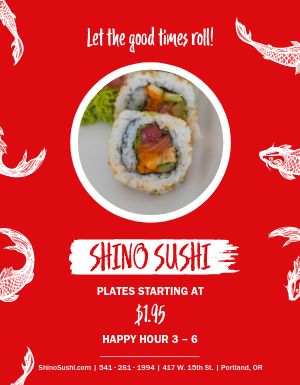 Sushi Flyer 