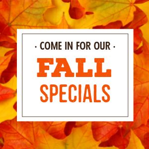 Fall Specials Instagram Post