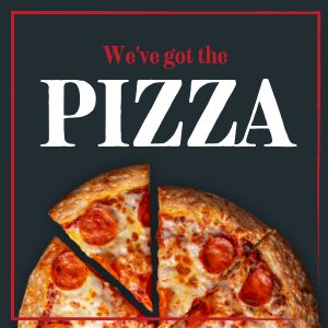 Promotional Pizza Instagram Post