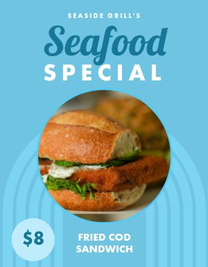 Seafood Specials Flyer