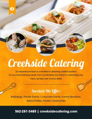 Wedding Cater Flyer Template By Musthavemenus