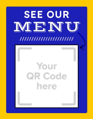Scan QR Code Signage