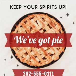 Pie Spirits Instagram Post