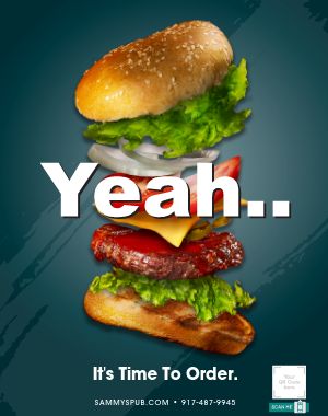 Simple Burger Poster