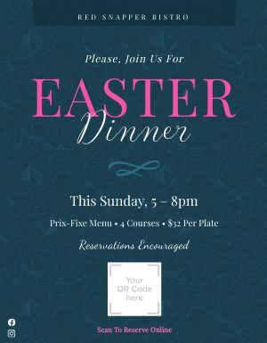 Chic Easter Flyer