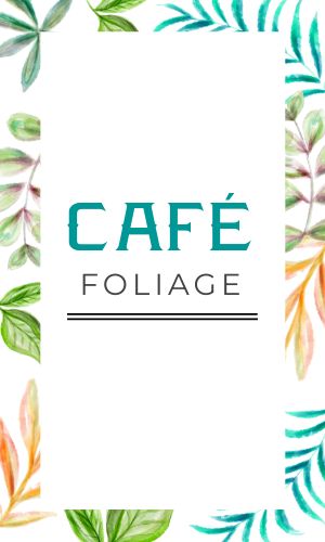 Cafe Foliage Business Card